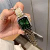 Orologi da donna di lusso Top Brand Designer Rectangle Lady Watch All inossidabile acciaio in acciaio inossidabile orologi da polso di alta qualità femminile di compleanno Regali per la festa della mamma 434