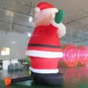 12mh (40 pés) com atividades de lançamento livre de navio livre de sopradores de Natal, gigante de publicidade inflável, balão de terra inflável para venda