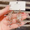 Boucles d'oreilles en peluche bijoux de mode coréenne