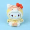 Großhandel neue Sanrioed Tiger -Kollektion Melodie Melodie Cinnamoroll Kulomi Pompompurin Spielzeug gefüllt Kurzweiche Plüsch Dolsl gefüllt