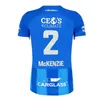 23 24 KRC Genk Mens Soccer Jerseys Heynen Samatta McKenzie M.Tresor D.Munoz Paintil Cuesta Home Blue Рубашки с короткими рукавами униформа