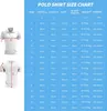 Custom Summer High Quality Men Polo Shirts Casual Short Sleeve Oversize Polyester Golf T Shirt WP14 240409