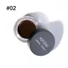 Amplaceurs 5 Color Black Coffee Everrebrow Tint imperméable Longueur Lastion de sourcils Sourceur Dye Gel Cosmetic Makeup Makeup Eye Mever Crème avec pinceau