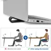 Altri componenti del computer porta laptop stand per laptop stand portatile porta tastiera portatile stand desktop stand silicone non slip stand y240418