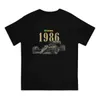 1986 F1 Hip Hop Tshirt Ayrton Senna Leisure T-shirt Hot Sale para adultos