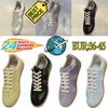 Hot sale Casual shoes Maisons suede womans mens Black white blue yellow Flat heel trainer loafer popular sneakers Outdoor sports shoes chaussure GAI size 36-45