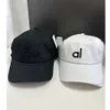 Designer Alooo Yoga Cap Hat Fashion Aloyoga Al Summer Women Versatile Big Head Surround Show Face Hat Wear Duck Tongue Hat 2024