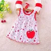 Mädchenkleider Baby-Mädchen Kleid Kinder Tops Kleidung Sommer Großhandel Kleidung Marke 0-12 Monate