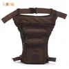 Sac à taille masculine toile de la jambe de sport en plein air sac de taille portable de mode rétro 041824-11111