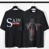 Saint We Live Hell reçoit un t-shirt à manches courtes imprimées respirantes avec Statue of Martyr