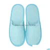 Disposable Slippers Comfortable Breathable Spa Anti-Slip El Home Travel Linen Hospitality Footwear Guest Shoes Jy1221 Drop Delivery Dhwtz