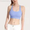 Desginer alooo yoga aloe tankar integrerad bröstkudde underkläder hög styrka stötsäker sporttank topp sommar fitness som kör bh kvinnor