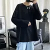 Men's T Shirts Men Long Sleeve T-shirts Autumn Male Simple Design Solid Basic Oversize 5XL Soft Cozy High Quality All-match Korean Fashion