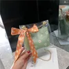 Sac Summer Daisy Transparent Femme des femmes écharpes 2024 Gel Messenger de la chaîne de mode