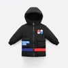 Down Coat Kids 2024 Style Girl Hoodie Boy Winter Emode Warm Children Kurtka 2-6 Baby Toddler Parkha