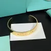 2024 Femmes Bangle Designer de luxe Bijoux Crystal 18k Gold plaqué 925 Amoureux en acier inoxydable plaqué Gift Bracelet pour hommes Bracelet pour hommes