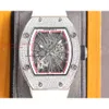 Milles Luminous Designer Diamond Watches RM010 Montre Superclone Skeleton Ladies 'Richa Watches Mechanics Luxe Scale RM010 Heren 7059