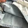 Yırtık kot tasarımcı denim şort, yaz gevşek kısa pantolon tasarım deliği jean şort