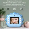 Caméra pour enfants Imprimante thermique instantanée 2,4 pouces écran 12MP Time de support numérique Shooting Auto FOCU 1080FHD Enregistrement vidéo