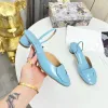 Designer de haute qualité sandales pour femmes en cuir de mode d'été sexy chaussures en cuir breveté pantoufles confortables créatrices en cuir féminin s