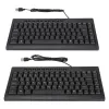 Teclados acessórios para teclados musicais mini teclado em casa desktop laptop de computador 95 keys preto mini com fio USB único pequeno