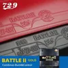 729 Friendship Battle 2 Gold Tabell Tennis Rubber Tacky Professional Pimples-In Ping Pong Rubber for Intermediate and Advanced 240419