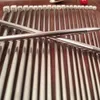 11PCSset 25cm35cm Stainless steel Single Pointed Knitting Needles Crochet Hook Tool Craft knitting needles Set 20mm80mm 240411