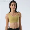 Desginer Als Yoga Aloe Tanks Autumn and Winter Sports Womens Cross Back Shockproof Gathering High Strongth Fitness Tank Top Bra new