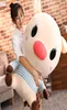 Dorimytrader śmieszne kreskówki Big Head Plush Plush Toy Giant Sched Anime Piggy Doll Kreatywna poduszka dla dzieci Prezent Deco 31 cala 80C5179307