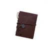 Notebook de papelería creativa Notebook Kraft Imitation Leather Hand Hand Journal