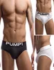 Men039s Touchdown Classic Briefs Pompę oddychającą netto briefy bawełniane kalzoncillos bieliznę seksowne under Black White S M L6429992