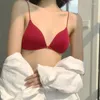 ブラジャーセクシーな薄いサスペンダーフロントボタン