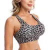 Cloud Nascondi donne Leopard Sports reggiseno FIESS Yoga Crop Top Home Escerma