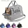 Cat Carriers Crates House Pet Tarrier Portable Cat и выполняет Outoin Ba -воздушный автомобиль Pet Carry Ba L49