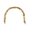 Sacs de rangement Bamboo Sac Handle Remplacement pour le bricolage Faire du sac à main le fourre-tout 203F