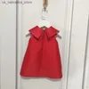 女の子のドレスサマーフラワーガールドレス子供誕生日バプテストパーティードレスa1339 vestidos para ni as ropea para ni a q240418