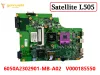 Placa -mãe original para toshiba satélite l505 placa -mãe 6050a2302901mba02 v000185550 gm45 ddr3 100% testado frete grátis