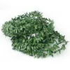 Decoratieve bloemen 7,5 m kunstmatige Ivy Garland gebladerte groene bladeren nep Vine hoofdband bladhangplan diy krans