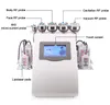 6 I 1 RF Machine Professional 40K Ultraljudskavitation Vakuum Radiofrekvens Laser Lipo Laser Metal Steel Probes Slimming Machine för Body Shaper