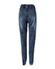 Frauenhose Frauen 2024 Mode Gummi -Band Taillengurt schlanke Fit Jeans für