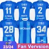 23 24 24 KRC Genk Męskie koszulki piłkarskie Heynen Samatta McKenzie M.Tresor D.Munoz Paintsil Cuesta Home Blue Shirts krótkie mundury