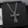 CH KRO CELTIC Dragon Cross Cross Naszyjnik Spersonalizowany Hip Hop Men and Women High Edition Thai Silver