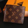 148 Toppkvalitetsdesigners plånböcker Korthållare Frankrike Paris Plaid Style Luxurys Mens Wallet Designers Kvinnor Plånbok High-End Luxurys Designers Plånbok med låda