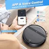 Robot Vacuum Cleaners GOOVI G20 Robot Vacuum Cleaner 4500Pa Strong Suction 2500mAh Battery 3in1 Mopping Sweeping Suction Smart Home Support Wifi/alexa Y240418