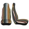 Car Seat Covers Serape Stripe Rust And Blue Universal Cover Auto Interior Women Fabric Styling