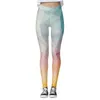 Roupas confortáveis para mulheres para mulheres Casual esportes apertados ioga colorida colorida impressão geométrica Leggings shorts de menino pacote pantalones de mujer