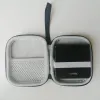 Custodie nere di powkiddy v90 retrò console portatile console nera Mini borsa portatile Materiali in plastica ABS IMPERATURA