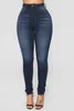 Jeans pour femmes pantalon de crayon en denim en denim