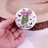 Halloween zomerdrankje tinplate broche schattige anime films spellen harde email pinnen verzamelen cartoon broche backpack hoed tas kraag reversbadges