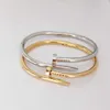 Rose Gold Design Men and Woman for Bracelet en ligne Vente de ongles bracelet à la mode minimaliste unisexe